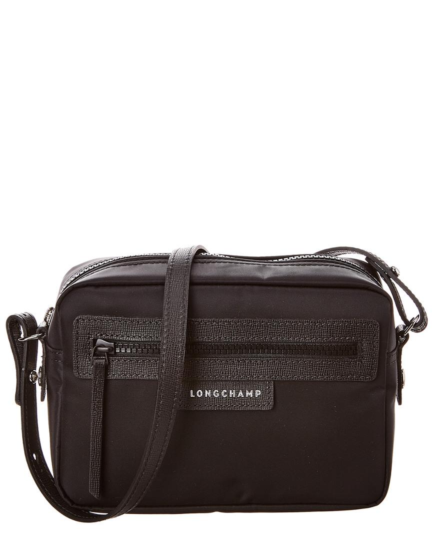 Longchamp Le Pliage Neo Canvas Camera Bag in Black | Lyst Canada