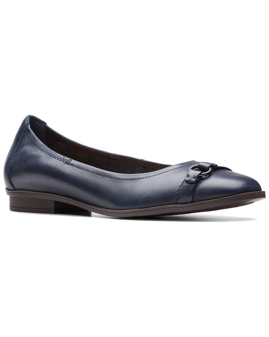 Clarks Lyrical Sky O ring Strapped Ballet Flats in Blue Lyst UK