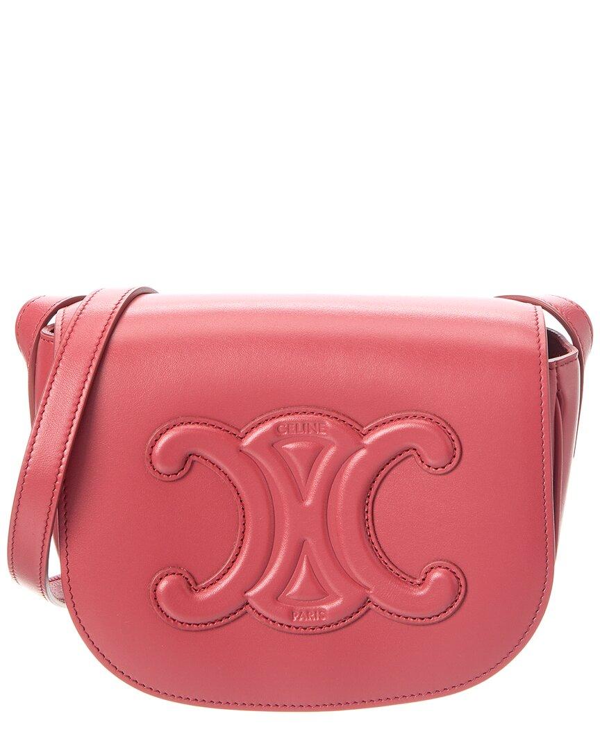 【関税&送料込】Celine Folco Shoulder FOLCO SHOULDER BAG IN Triomphe Canvas and Calfskin - TAN