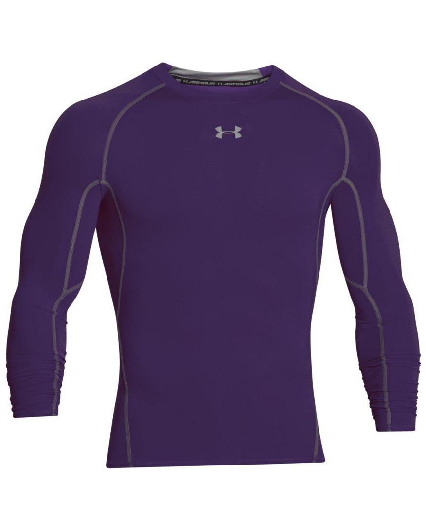 Under Armour Synthetic Men's Heatgear® Armour Long Sleeve Compression Shirt  in Purple for Men - Lyst
