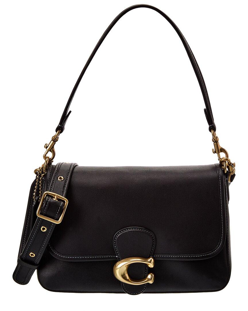 COACH Tabby Leather Shoulder Bag in Black Lyst