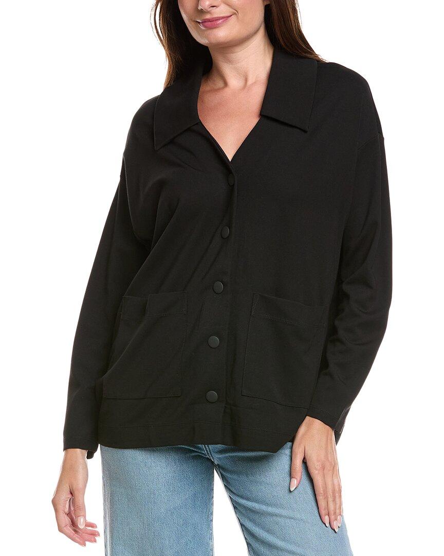 Haut Femme CAbi En Ponte Noir - Taille S - Manches Longues - Pour Le Bureau Ou Occasion Chic