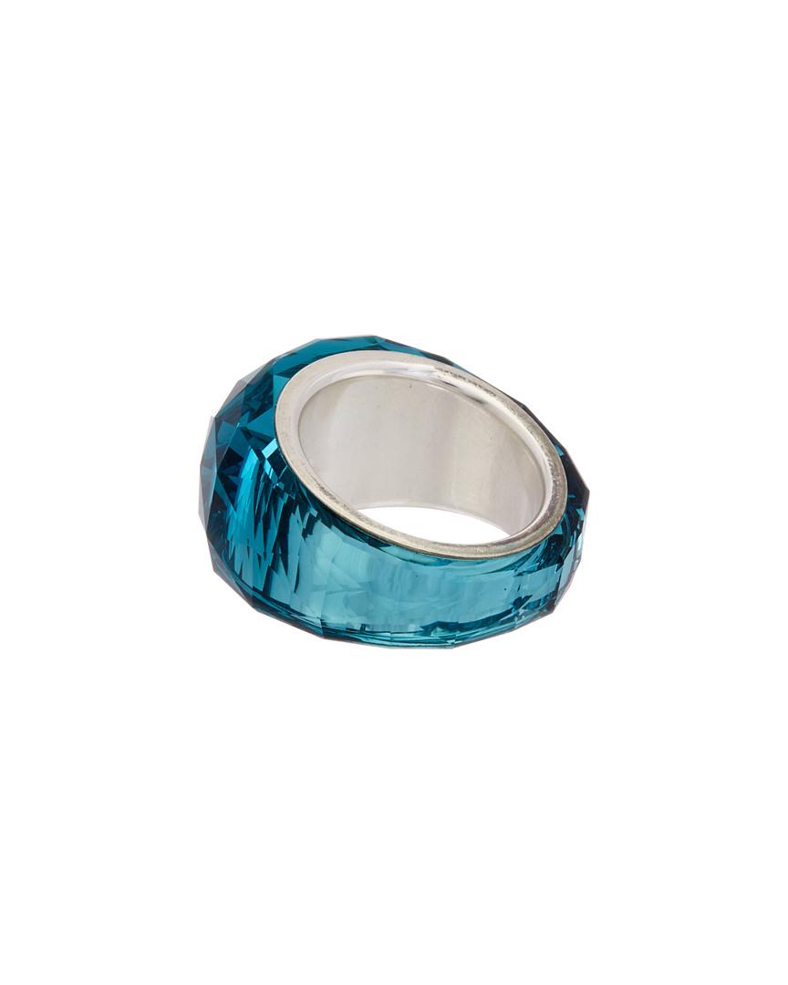 Swarovski Crystal Nirvana Petite Ring in Blue - Lyst