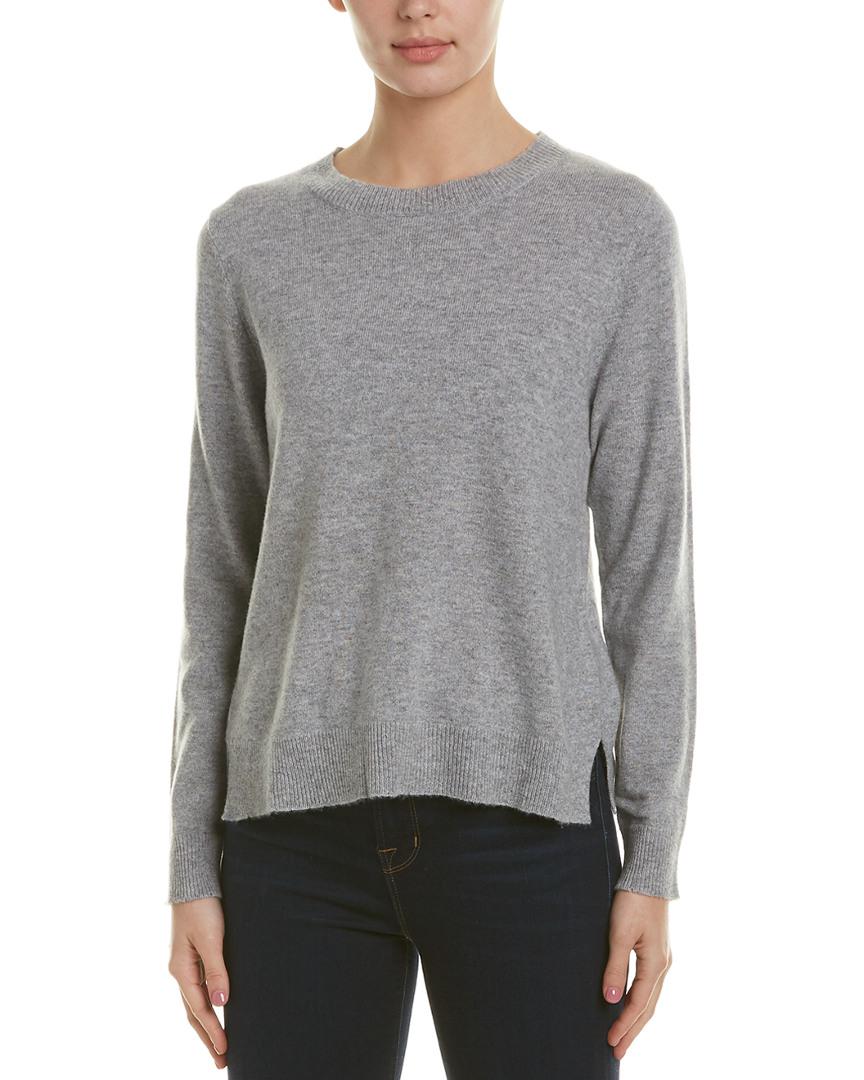 NEW WITH TAG WOMEN NICOLE MILLER NEW YORK 100% CASHMERE LONG SLEEVE SWEATER
