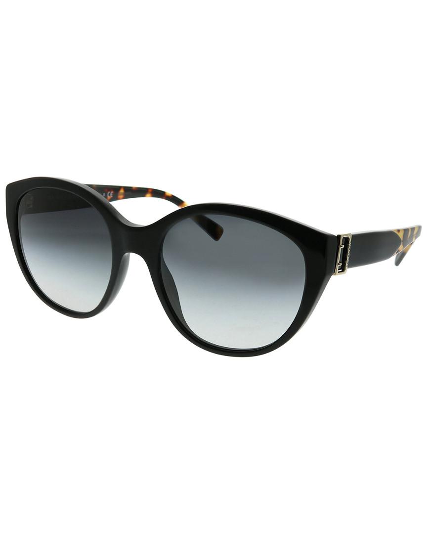 Burberry Cat-eye 55mm Sunglasses in Black - Lyst