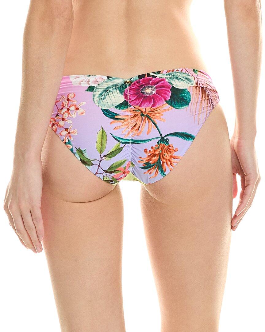 Pink Floral Bikini Top, PQ Swim