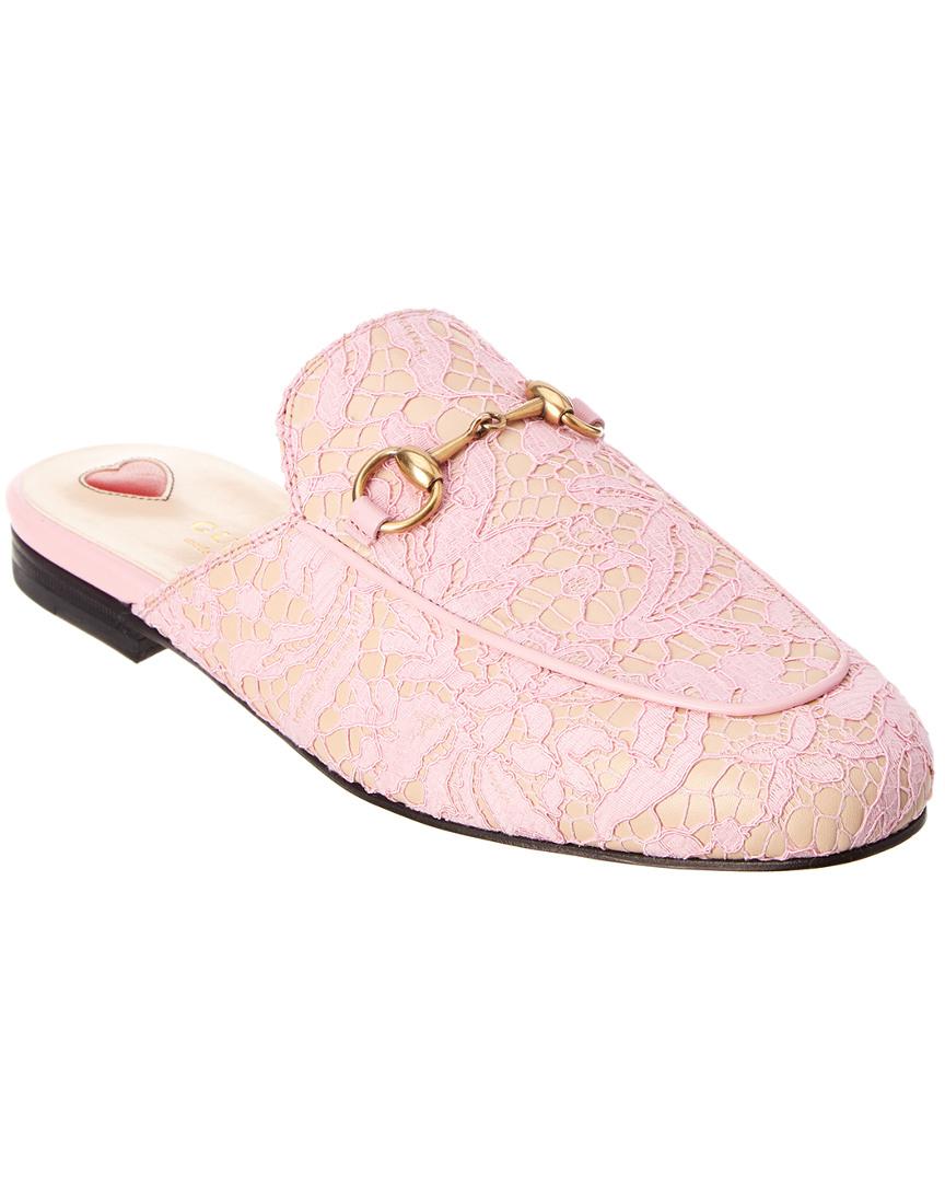princetown lace slipper
