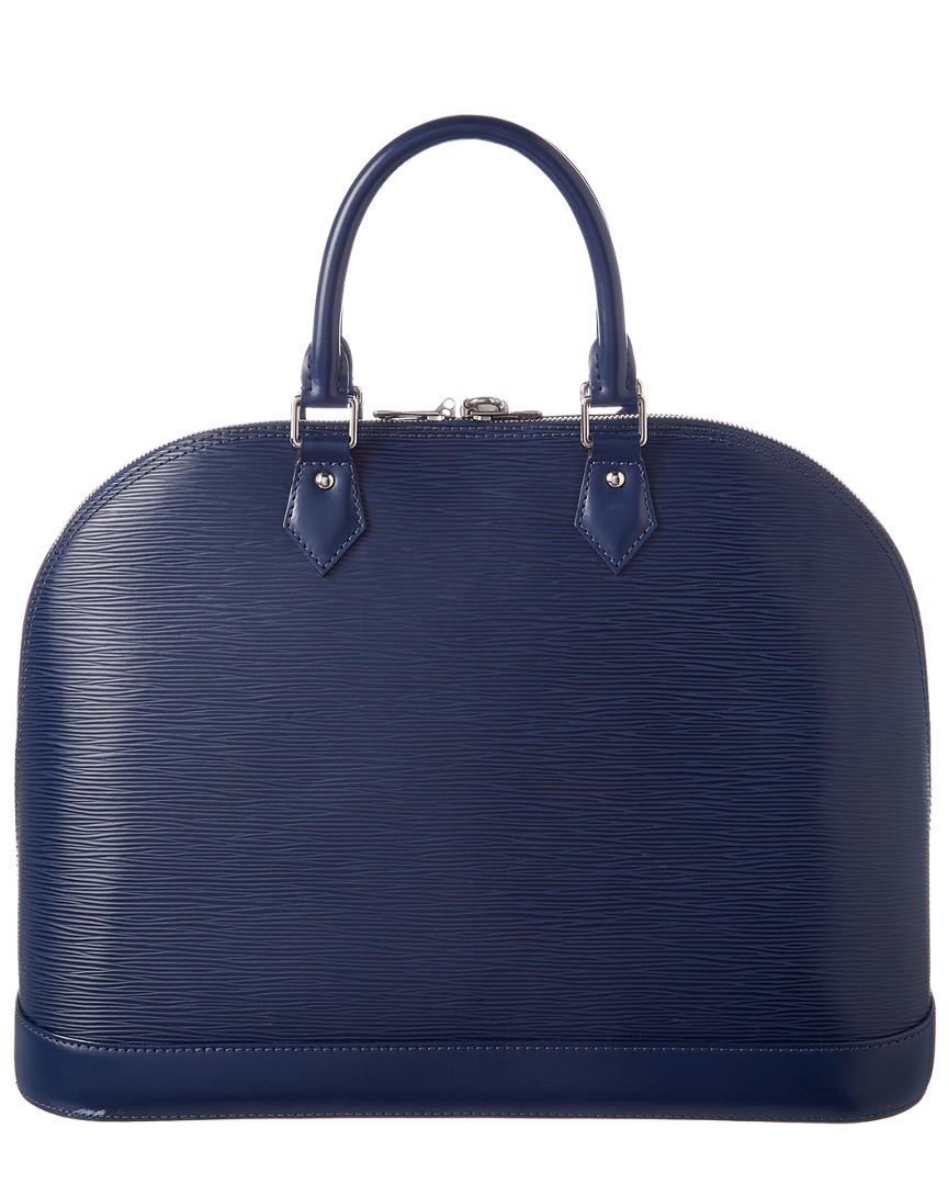 louis vuitton dark blue handbag