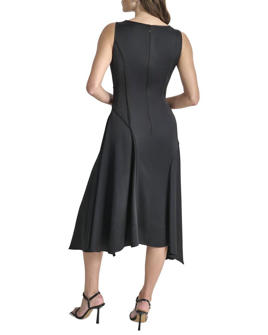 asymmetrical romper dress Satin Jeweled Halter Neckline Tiered Mini Romper Dress main image 1