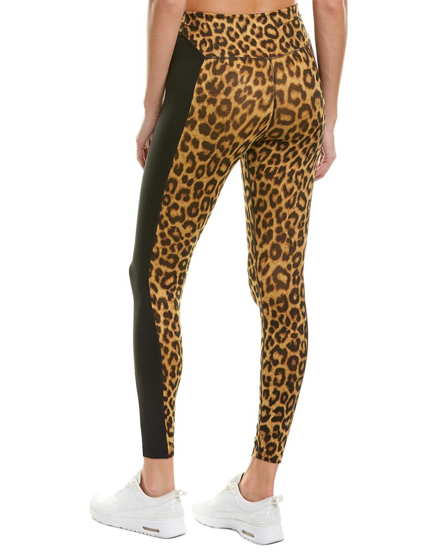 Nike Synthetic One Leopard Print Leggings in Black | Lyst UK