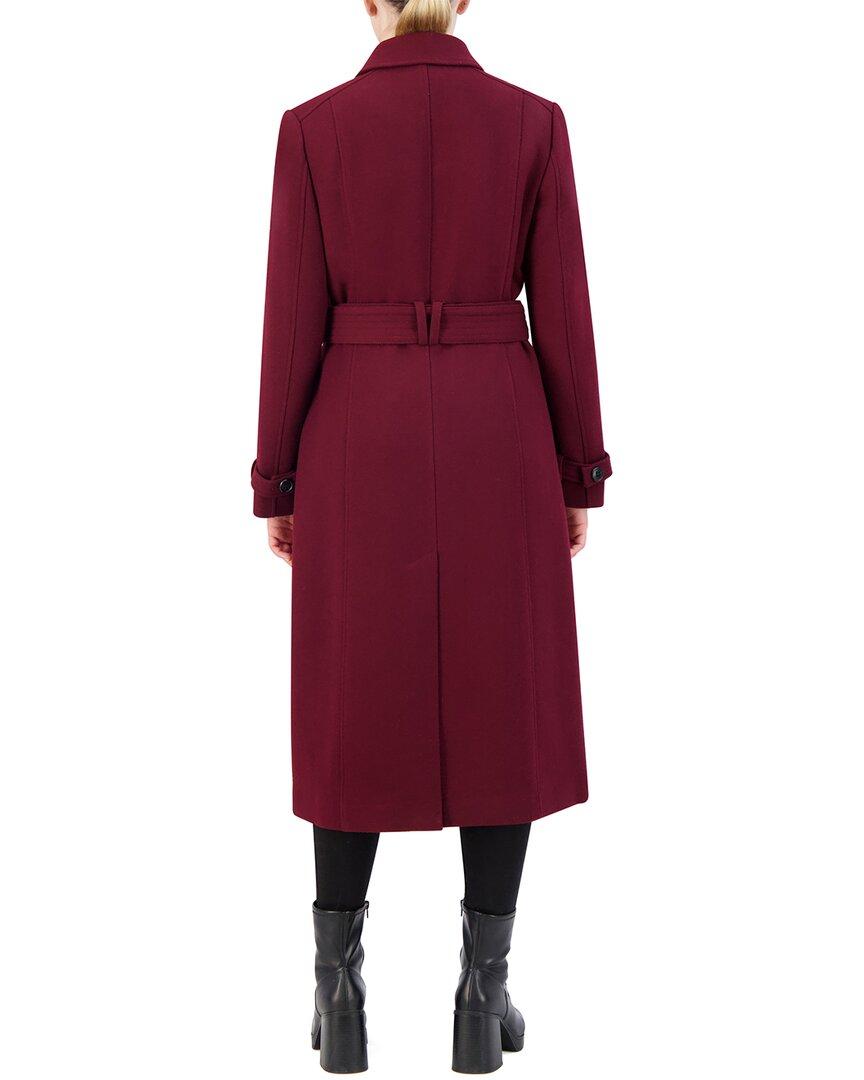Cole haan burgundy coat hot sale
