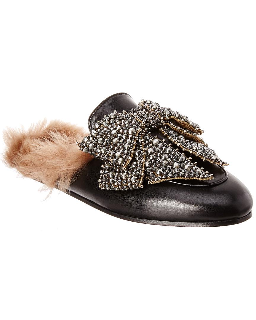 gucci princetown bow