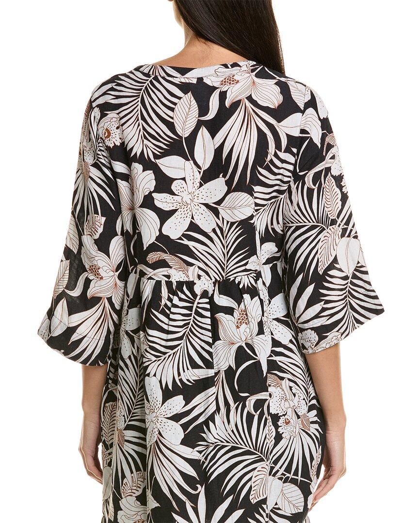 Tommy Bahama St. Lucia Linen-Blend Tunic Dress in Black | Lyst Tommy Bahama St. Lucia Linen-Blend Tunic Dress in Black | Lyst