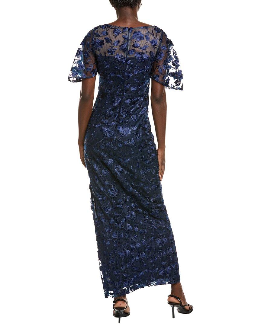 sachin and babi light blue dress Cocktail Dresses – JS Collections main image 1