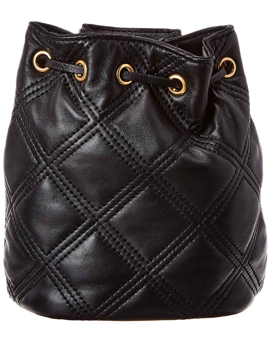 chelsea quilted drawstring bolsa