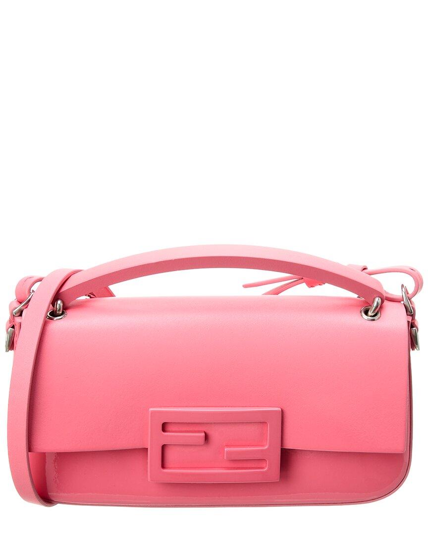 Fendi Baguette Logo-detailed Phone Pouch in Pink