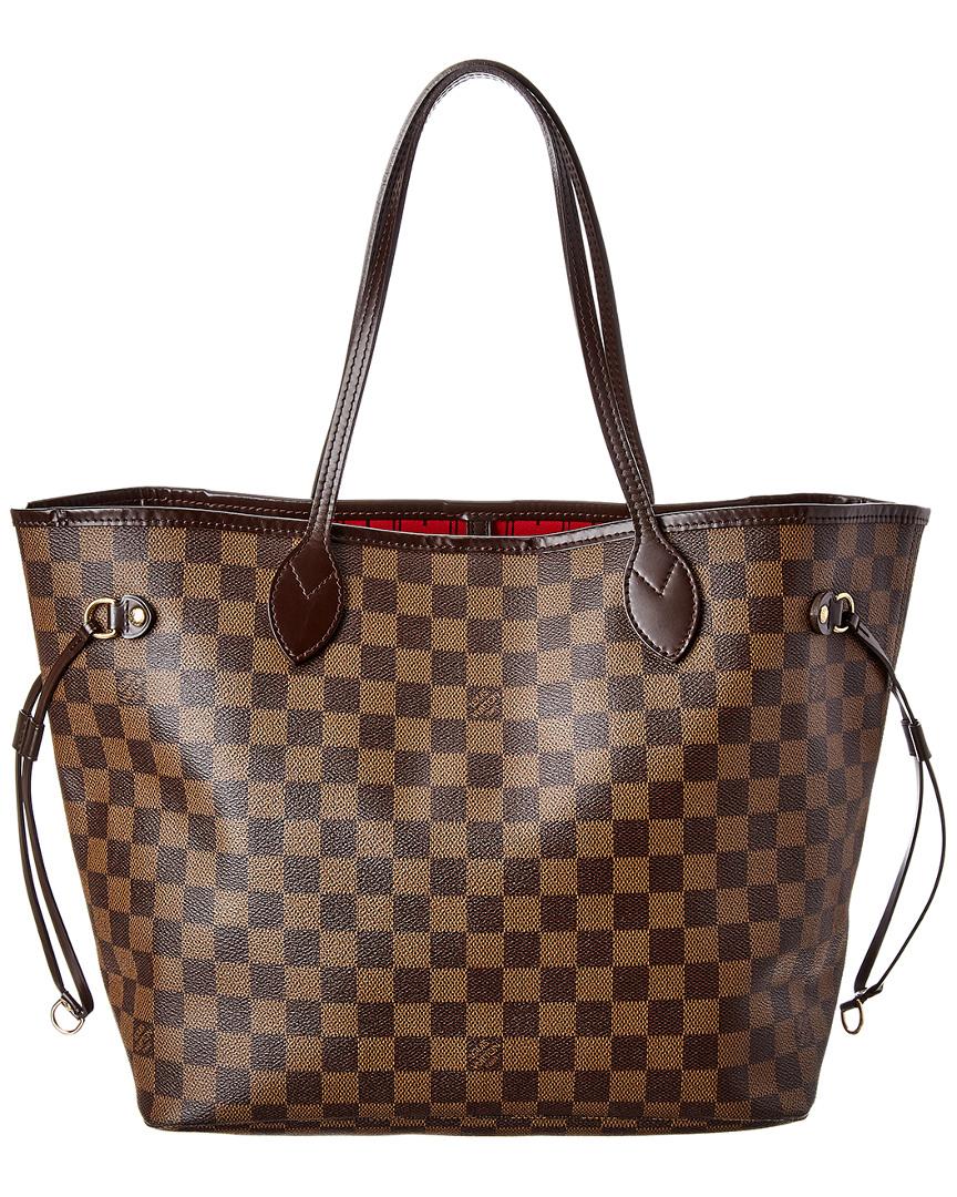 Louis Vuitton Damier Ebene Canvas Neverfull Mm in Brown - Save 8% - Lyst