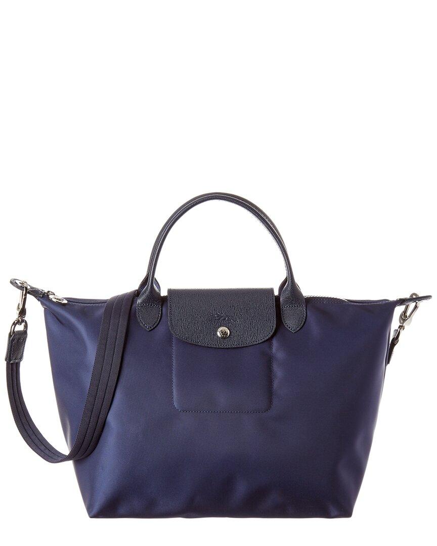 Longchamp Medium Le Pliage Neo Tote Navy – Balilene