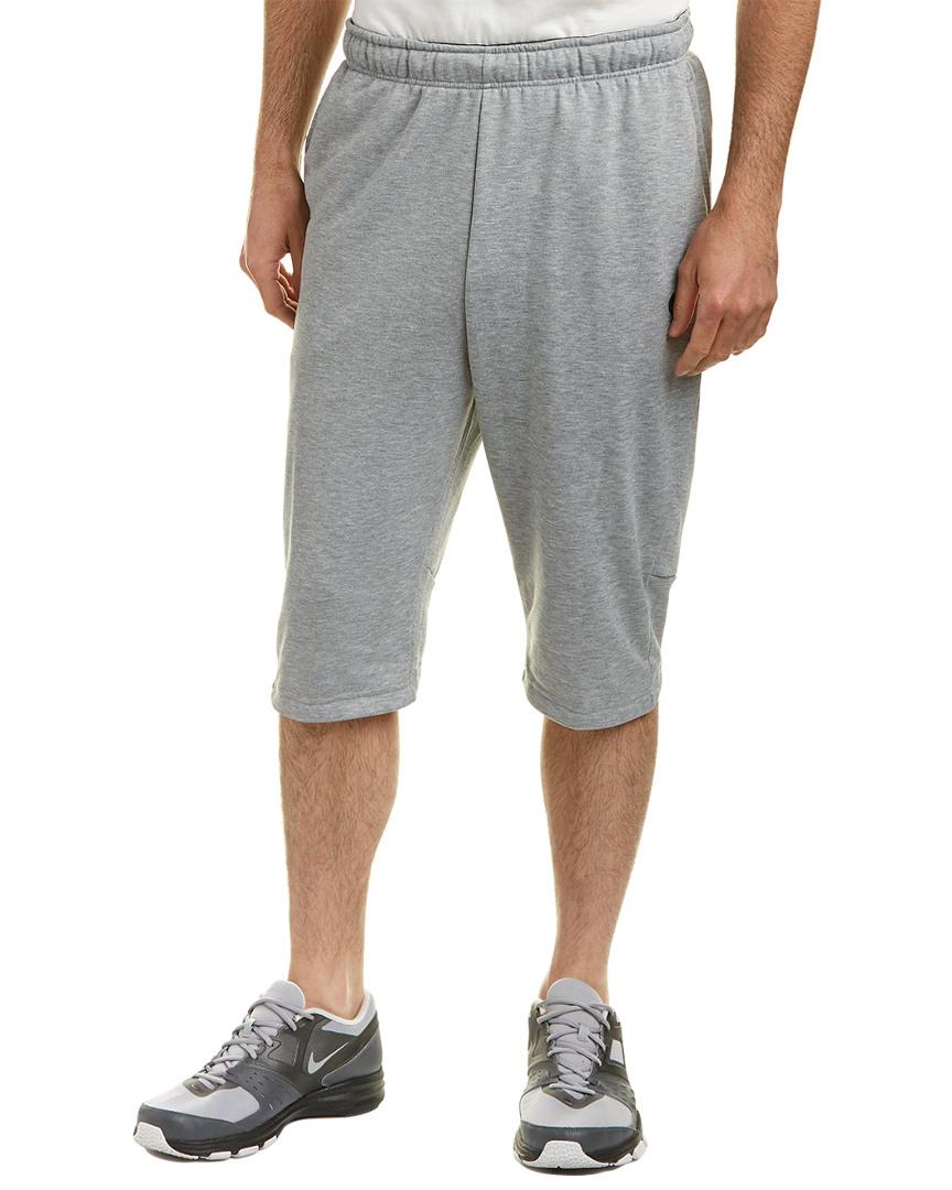 Nike Synthetic Dry Short Over-the-knee Pant in Grey (Gray) for Men | Lyst
