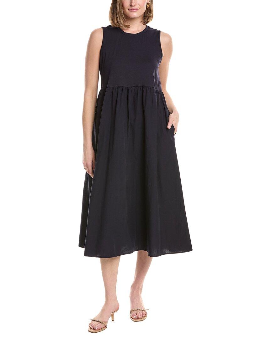 chinese dress ladies Point d'Esprit Printed Silk Dress  Eileen Fisher Renew