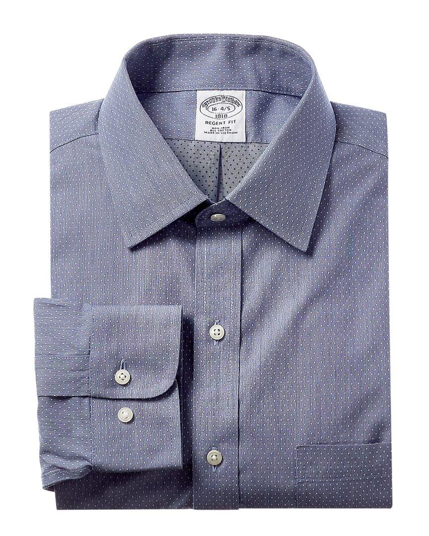 Brooks Brothers Cotton Regent Fit Dress 