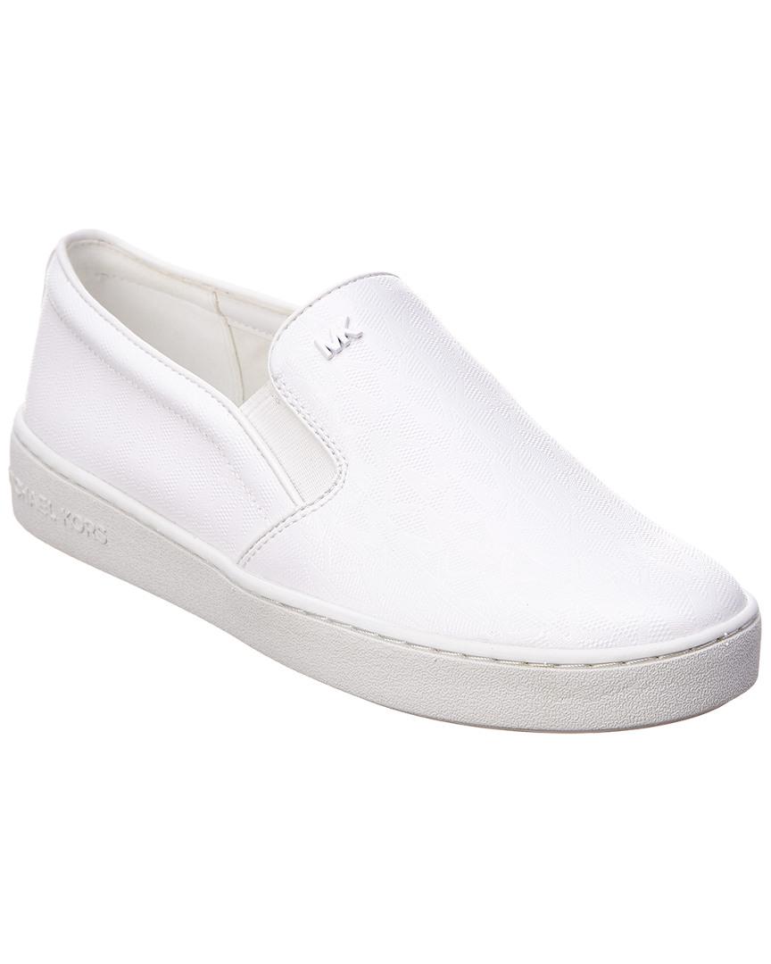 MICHAEL Michael Kors Keaton Slip-on Sneaker in White - Lyst