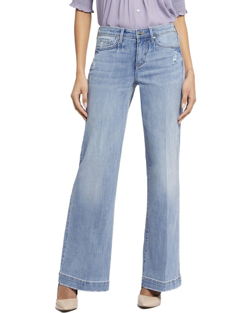 NYDJ Teresa Lakefront Wide Leg Jean in Blue | Lyst