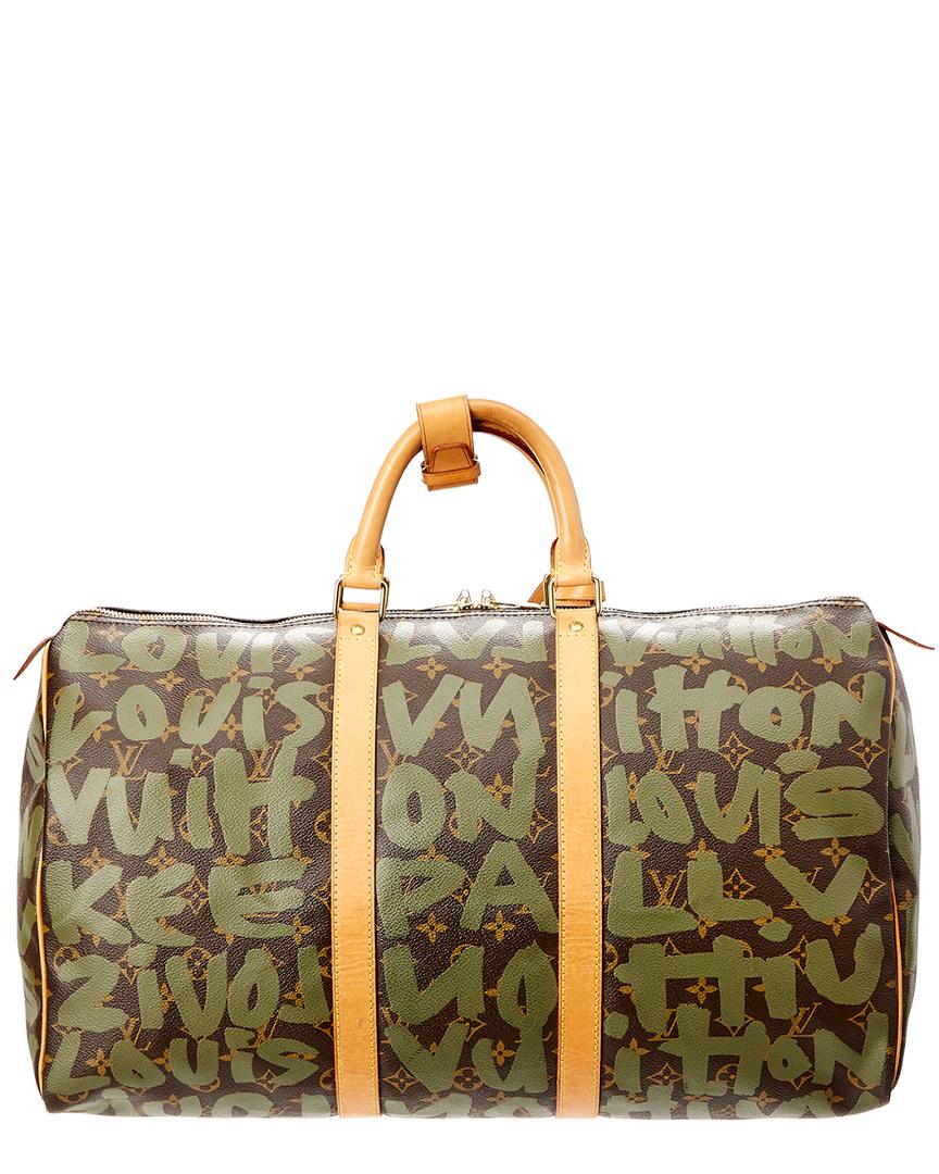 Louis Vuitton Canvas Keepall Bag Limited Edition Monogram Graffiti 50 - Lyst