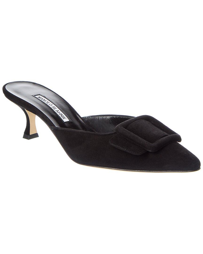 ★☆sale☆★マノロブラニク☆『Sulna 50』leather mules Manolo Blahnik Sandals Shoes | Fall 2025 Collection | FWRD
