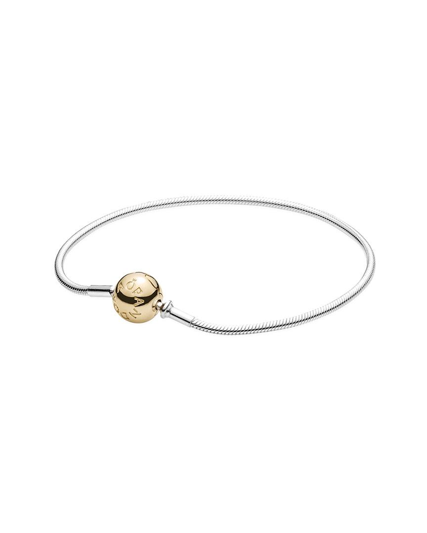 PANDORA Essence Collection 14k & Silver Bracelet in Metallic | Lyst