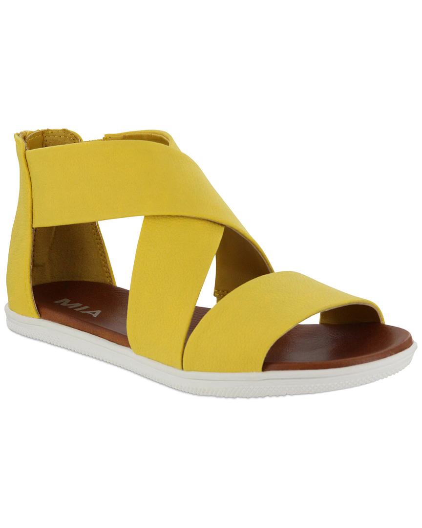 mia yellow sandals