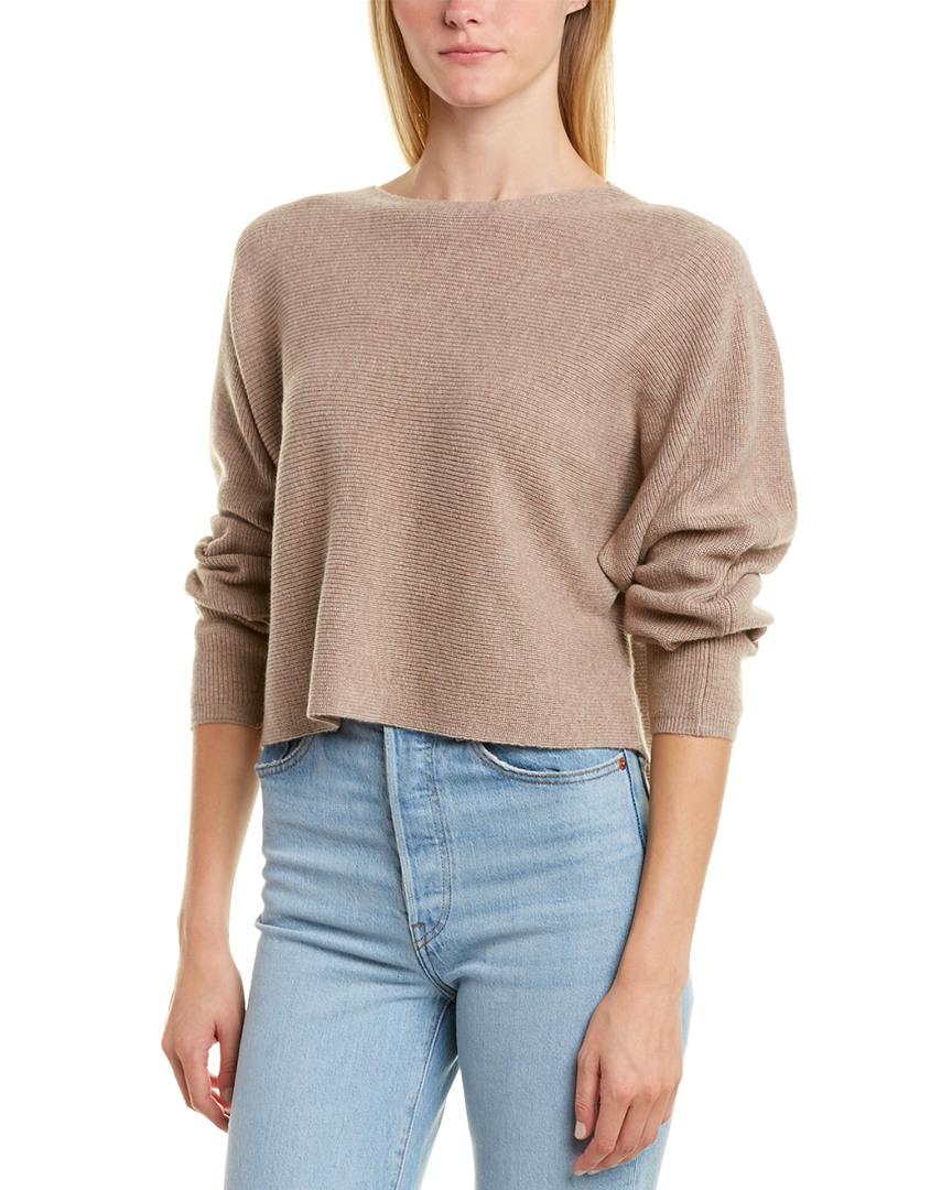 Monrow Rib Wool & Cashmere-blend Sweater - Lyst