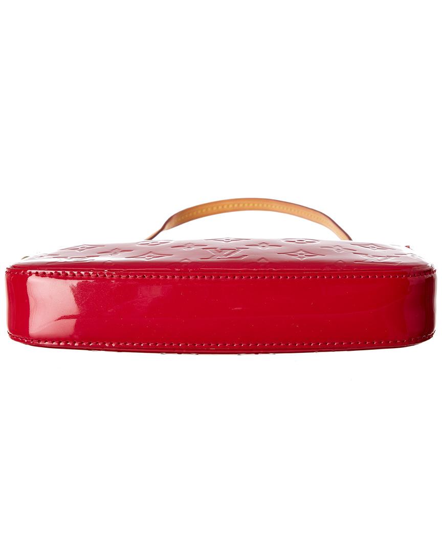 Louis Vuitton Red Monogram Vernis Leather Pochette Accessoires Nm - Lyst