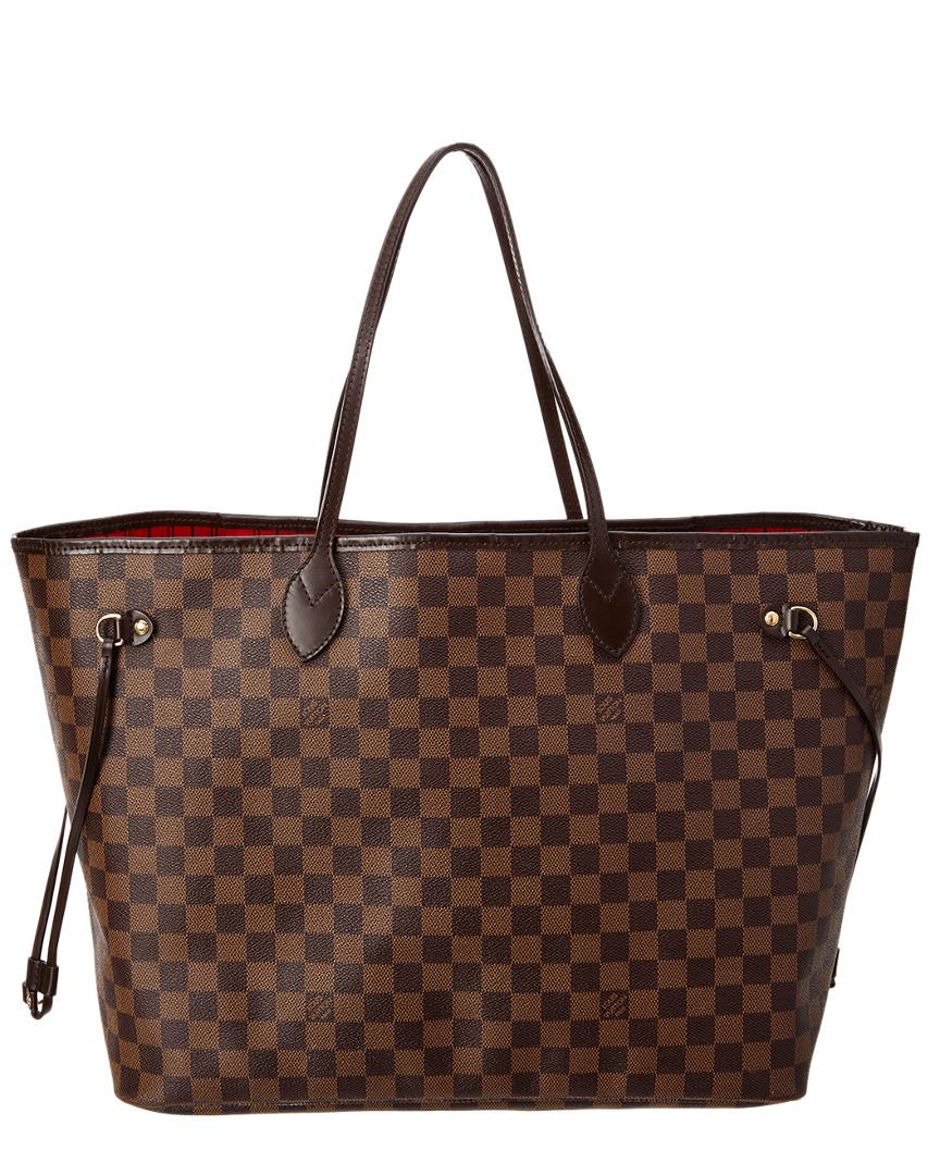 Louis Vuitton Damier Ebene Canvas Neverfull Gm in Brown - Lyst