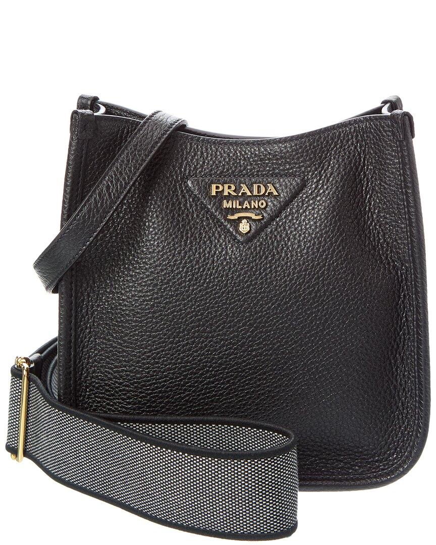 Farfetch Prada Zipper Crossbody Bag Women's Prada Shoulder Bags Lyst