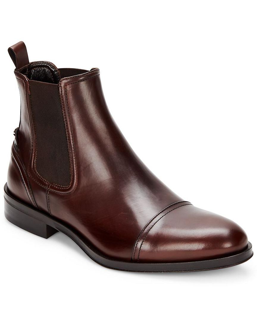 roberto cavalli chelsea leather boots