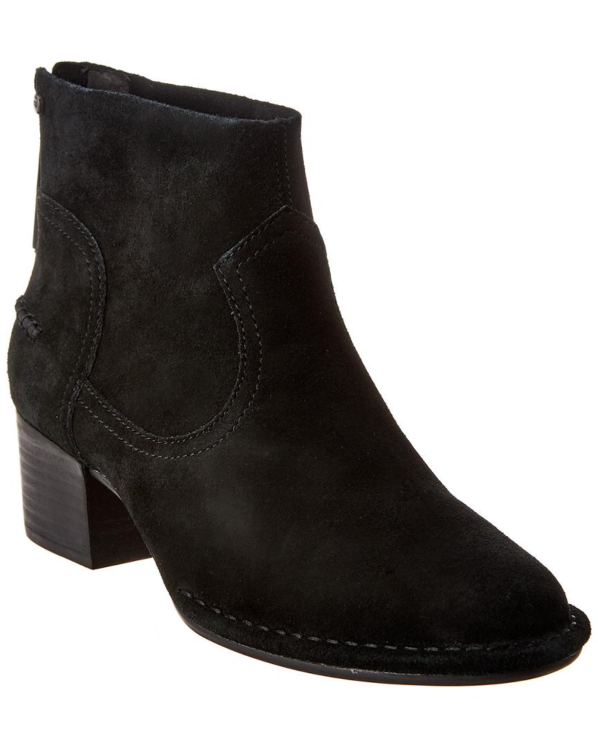 UGG Bandara Suede Ankle Boot in Black | Lyst Canada