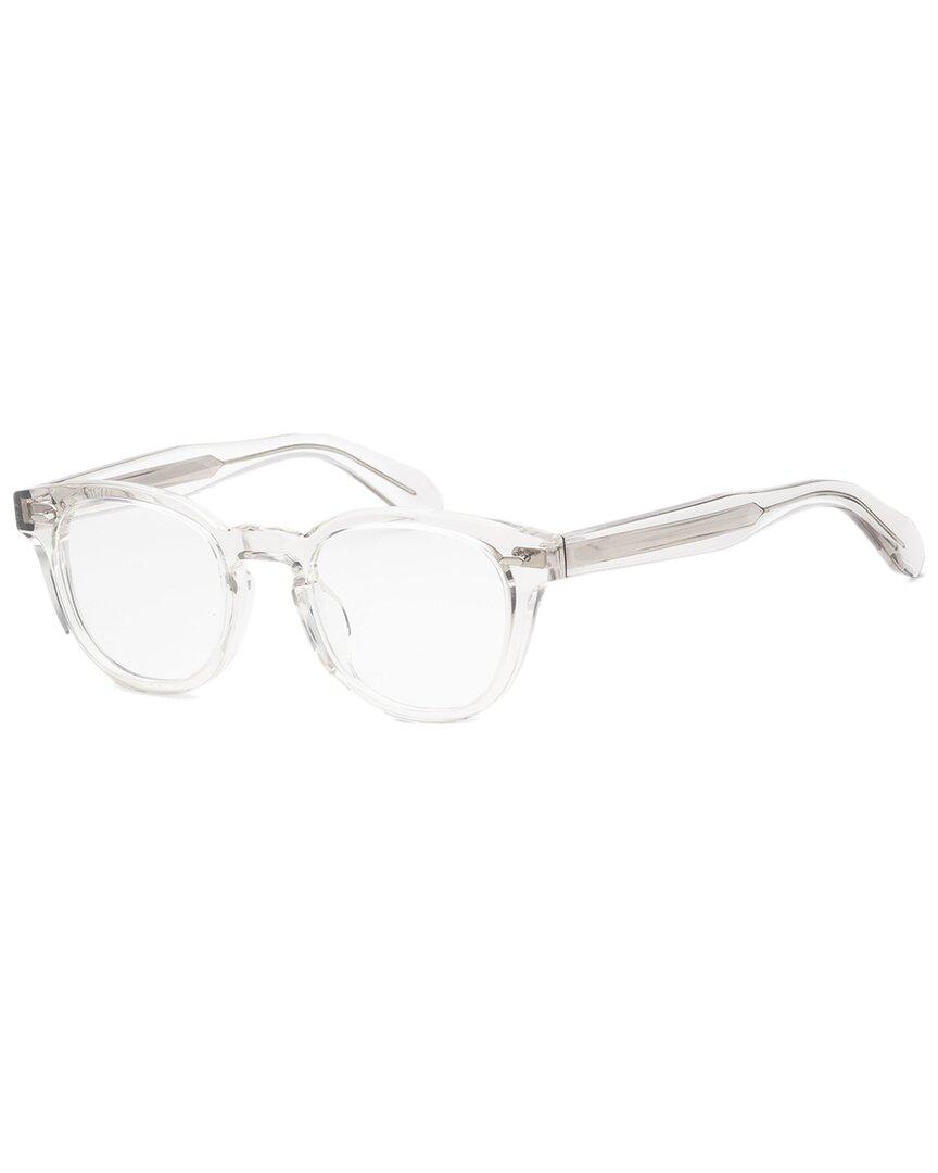 Oliver Peoples Vintage Inspired Round Optical Frames in White Lyst UK
