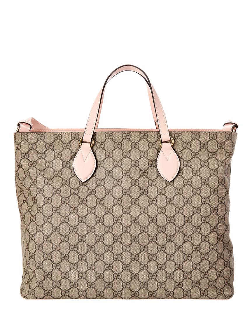 Gucci Soft Gg Supreme Diaper Bag in Pink - Lyst