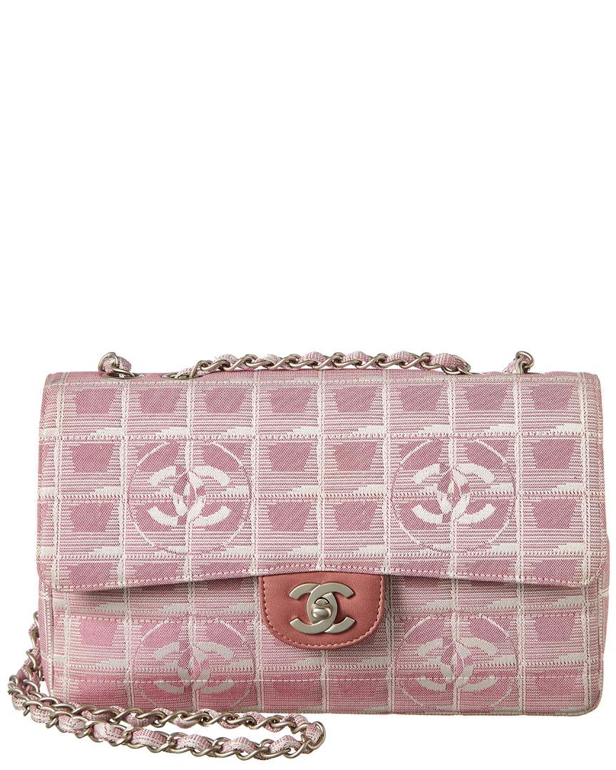 Chanel Deauville Medium Canvas Pink  SACLÀB