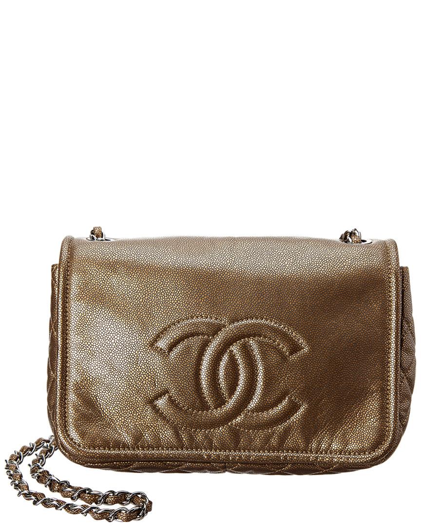 chanel bronze bag