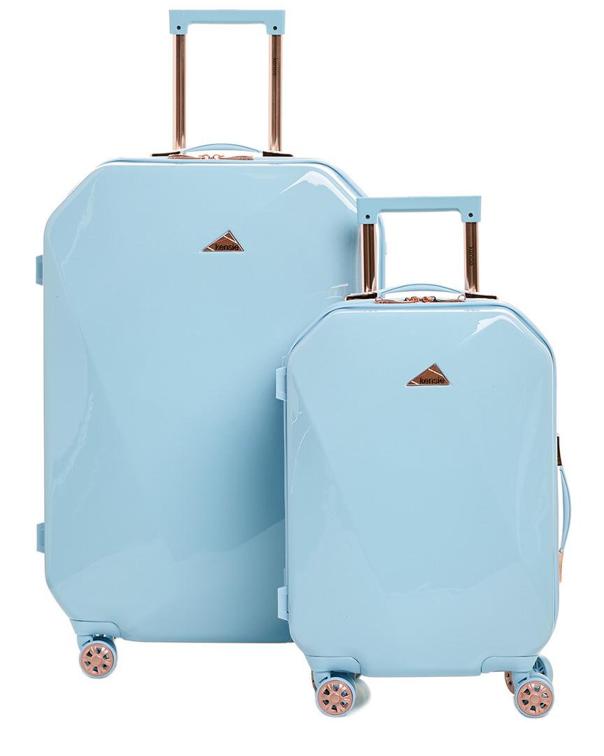blue suitcase set