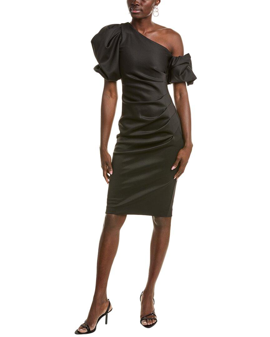 Black halo one shoulder dress new arrivals