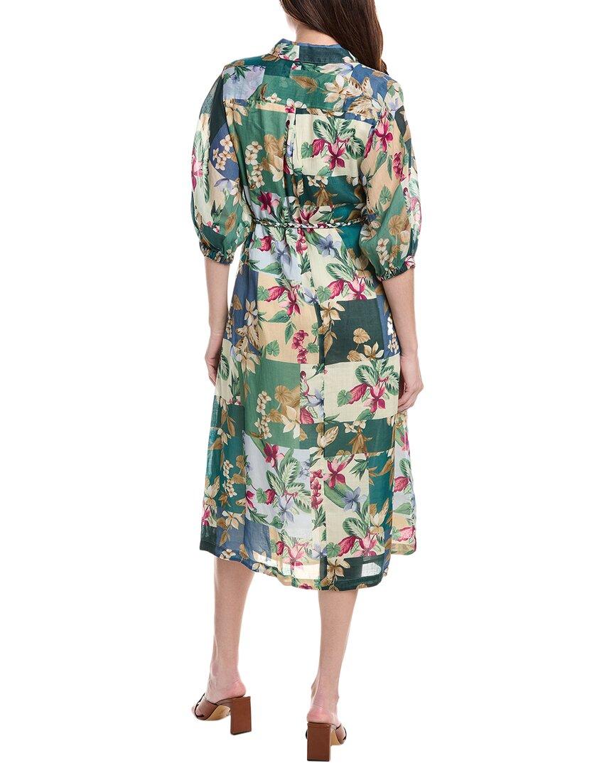 tommy bahama green dress Tommy Bahama Dress Womens Large Shift Floral Green Colorful Lightweight  Breathe