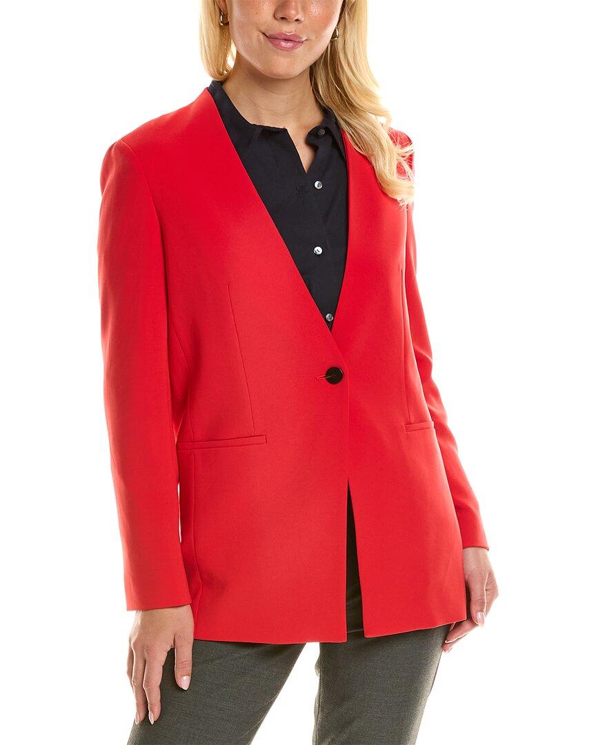 Theory Mod Blazer in Red Lyst