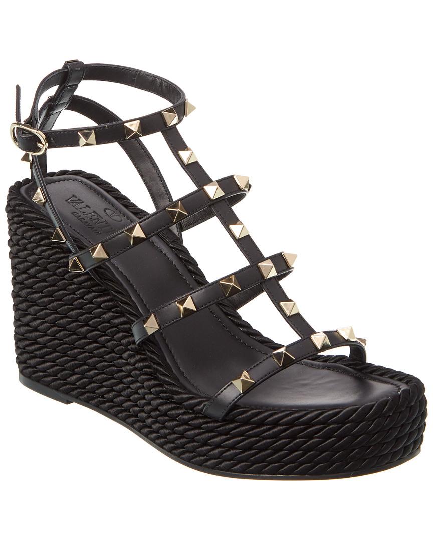 valentino garavani rockstud torchon sandals