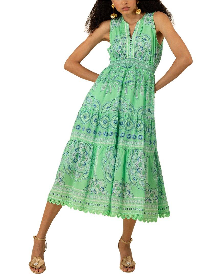 green emerald velvet dress June Charmeuse Dress Green / M main image 1
