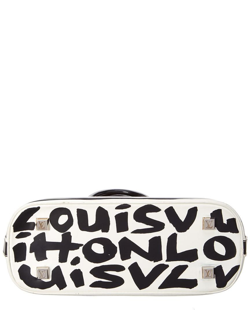 Louis Vuitton x Stephen Sprouse Graffiti Alma MM - White Handle Bags,  Handbags - LOU695392