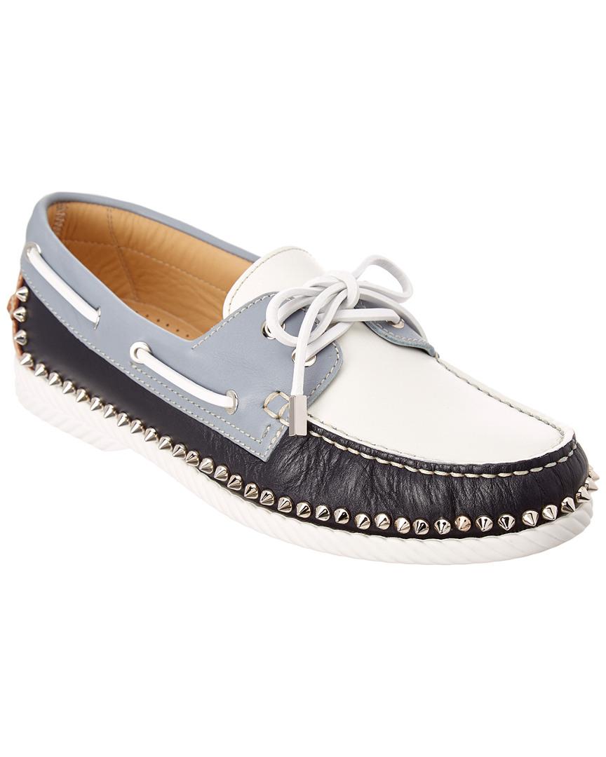 christian louboutin boat shoes