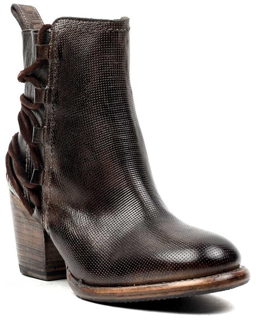 Bed Stu Blaire Leather Bootie in Black - Lyst